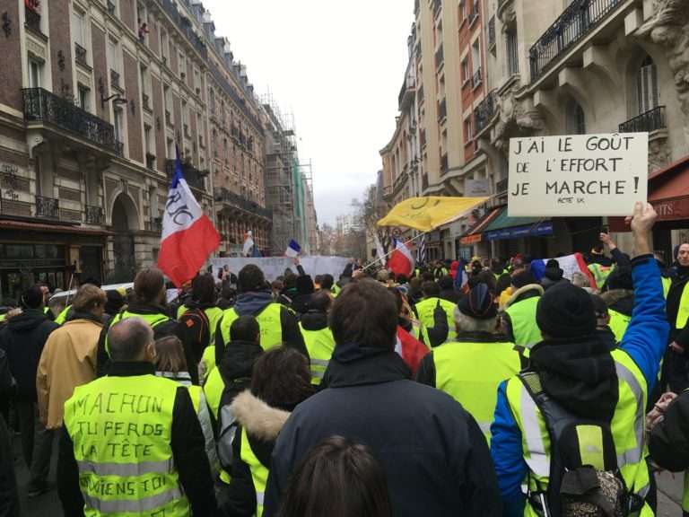 Gilets jaunes acte IX : une manifestation parisienne dans les clous