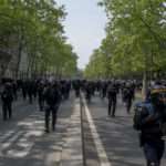 Manifestation du 1er mai à Paris. Photographie Sylvain Lefeuvre pour Radio Parleur.