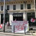Grève contre Elior à Marseille.