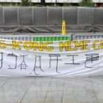 manifestation Gilets Jaunes de soutien aux hongkongais