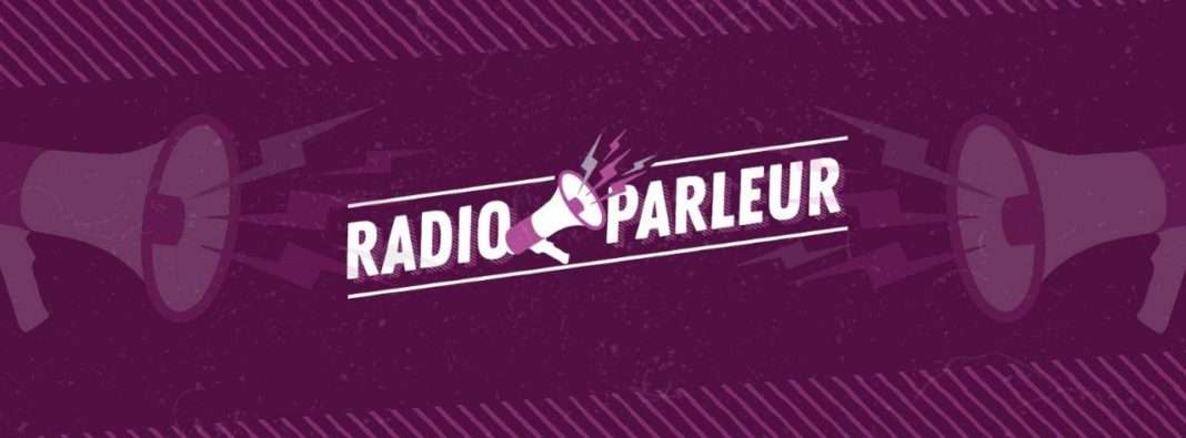 Logo Radio Parleur format bannière
