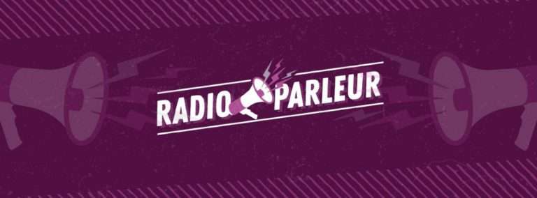 Logo Radio Parleur format bannière