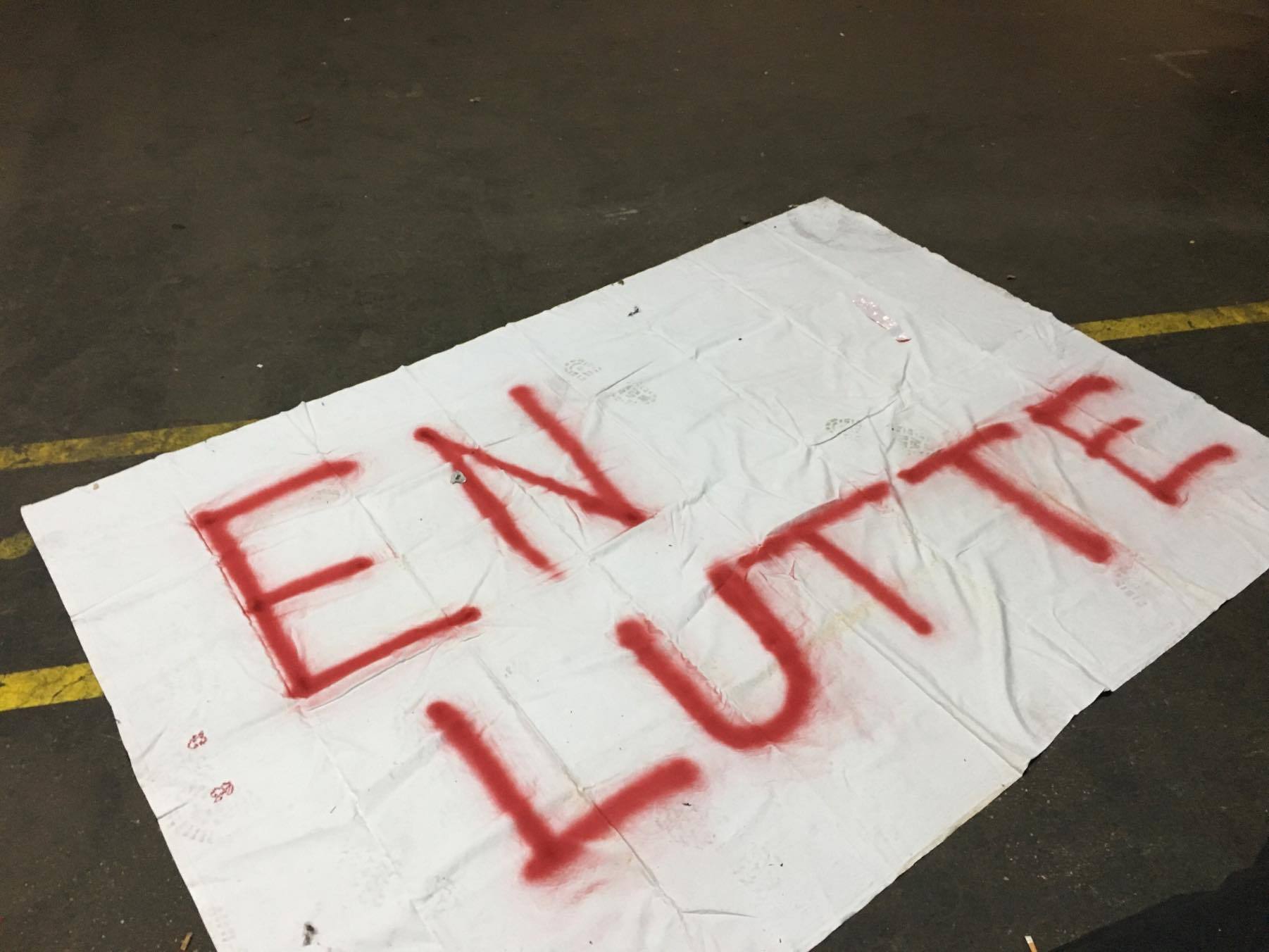 Au squat du Landy Sauvage à Saint-Denis le mardi 29 octobre 2018. Photographie : Sarah Belhadi pour Radio Parleur
