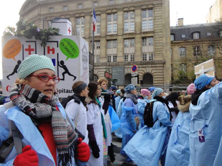 grève des personnels de l'hôpital14 novembre