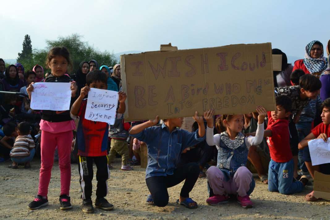 exilés Samos migrant migration