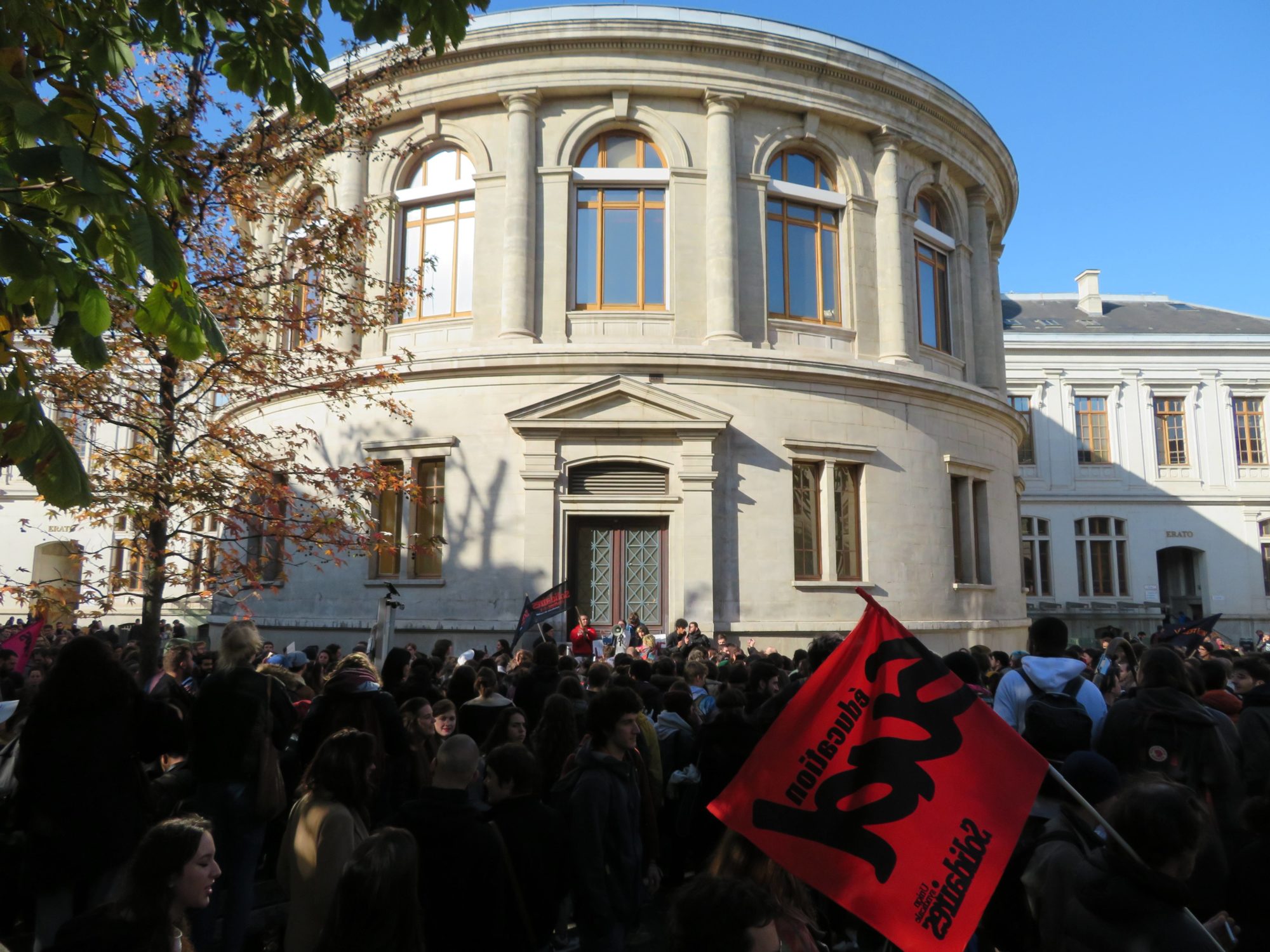 Cortège de soutien à Anas le 12 novembre à Lyon
