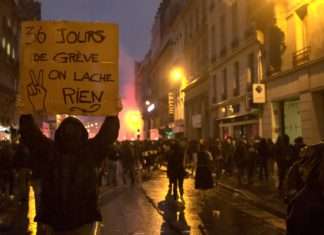 Manifestation contre la réforme des retraites le 9 janvier à Paris