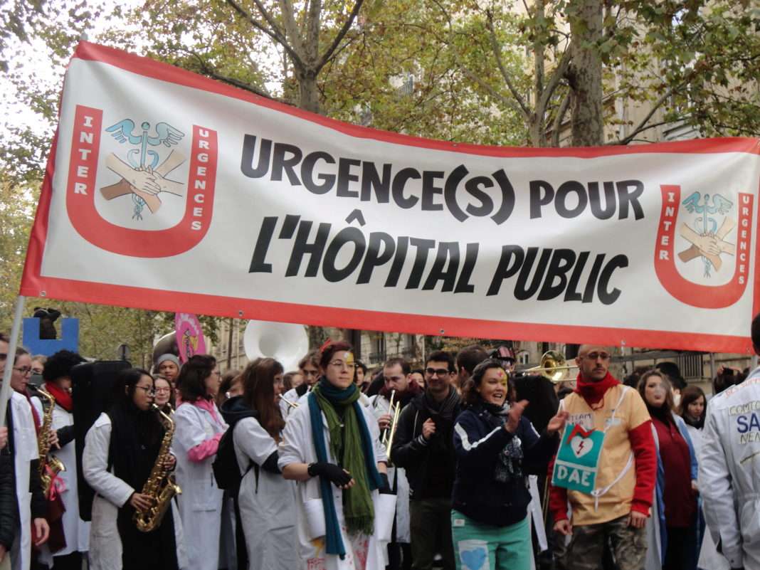 Manifestation des hospitaliers le 14 novembre