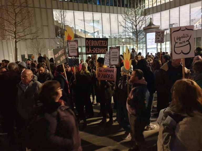 À Caen, dans la marche de nuit féministe en mixité choisie