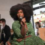 Assa Traoré Conférence La Base Alternatiba Collectif Adama Paris 2020 @Martin Lelievre pour Radio Parleur_10