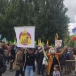 manifestation Bassines non merci à Epannes Deux Sèvres le 11 octobre 2020