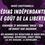 Visuel soirée en cours