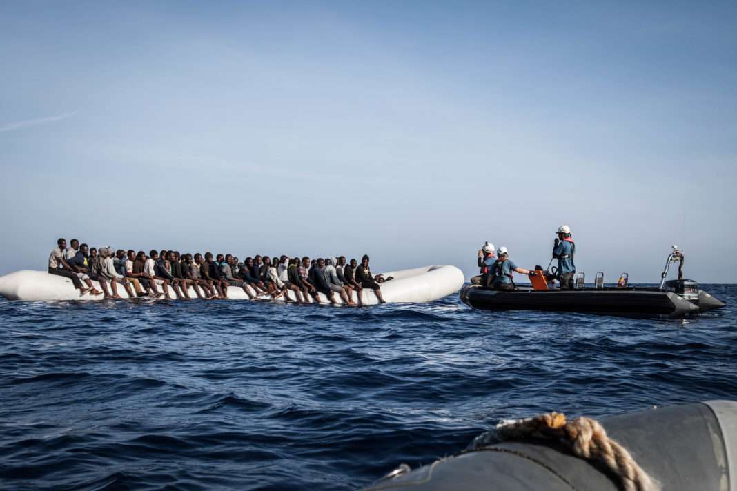 Ce matin la mer est calme sauvetage migrants Mediterranée