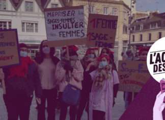 grève sages-femmes féministe 8 mars