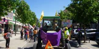 Le 2 juin 2021, la manifestation à Bar-le-Duc en soutien aux opposant·es au projet Cigéo à Bure, renvoyés devant le tribunal correctionnel.