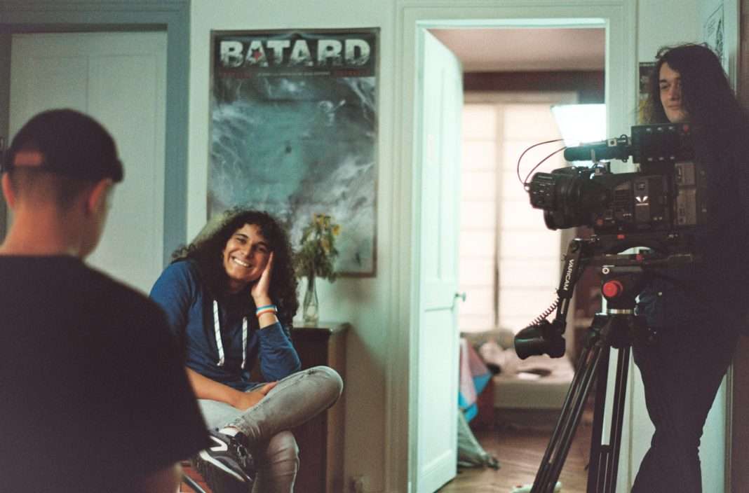 Photo du tournage d'un épisode