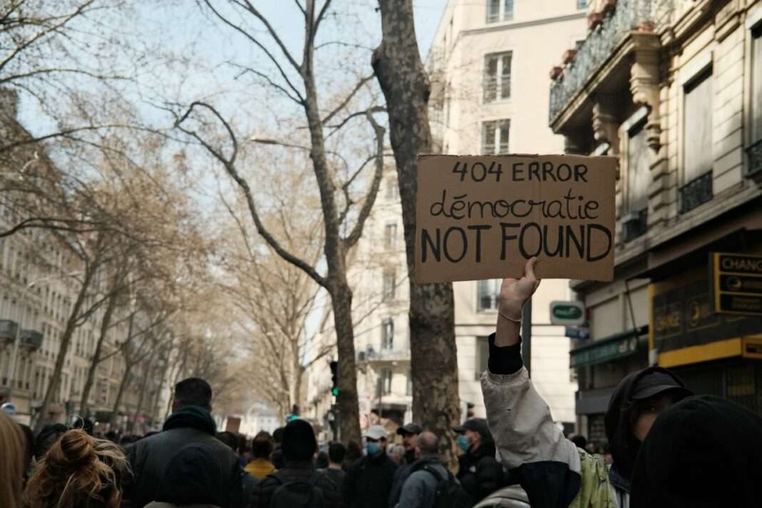 Manifestation contre la réforme des retraites à Lyon le 28 mars 2023.